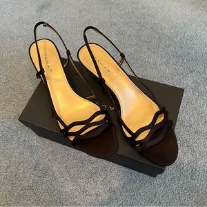 Tahari kitten heel sandals